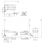 Inax Satis G Type 一體式全智能座廁 (黑色) (DV-G216-VH-W/BKG + YBC-G20S(305)-W/BKG)